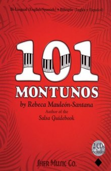 101 Montunos (English and Spanish Edition)  Book and 2 CDs