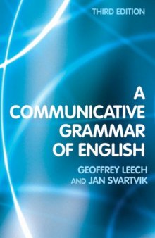 A Communicative Grammar of English, Third Edition