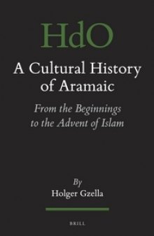 A Cultural History of Aramaic: From the Beginnings to the Advent of Islam