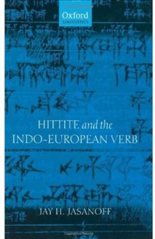 Hittite and Indo-Eeuropean verb