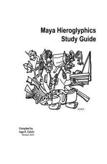 Maya Hieroglyphics Study Guide