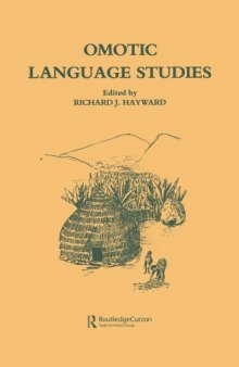 Omotic Language Studies