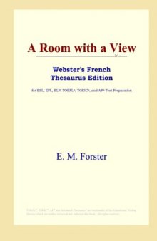 A Room with a View (Webster's French Thesaurus Edition)