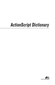 ActionScript Dictionary