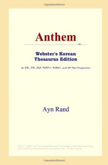 Anthem (Webster's Korean Thesaurus Edition)