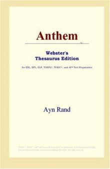Anthem (Webster's Thesaurus Edition)