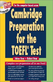 Cambridge Preparation for the TOEFL Test, 3rd Edition