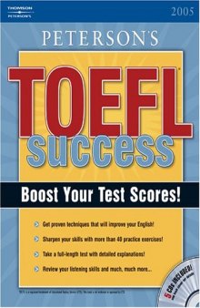 Peterson's TOEFL Success 2005 (TOEFL CBT Success)