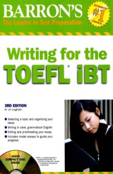 Writing TOEFL iBT book