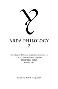 Arda Philology 2 Arda philology (Том 2)