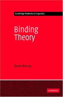 Binding Theory (Cambridge Textbooks in Linguistics)