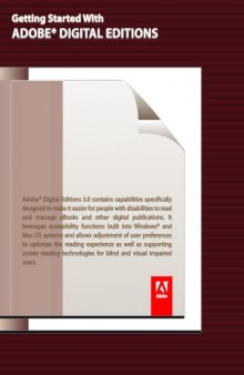 Getting Started with Adobe Digital Editions 3.0