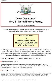Covert operations of the NSA