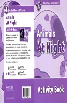 Animals at Night Activity Book