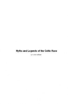 myths and legends of the celtic race