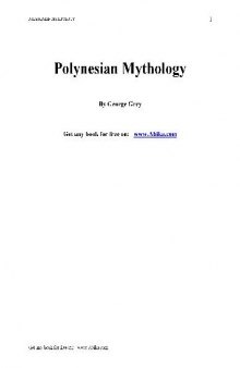 Polynesian Mythology