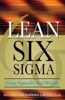 Professional Lean Six Sigma Using SigmaXL and Minitab