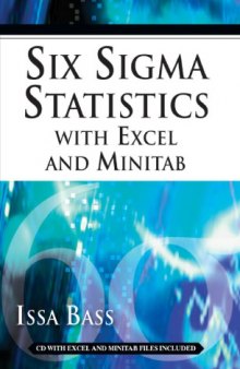 Six Sigma Statistics with EXCEL and MINITAB