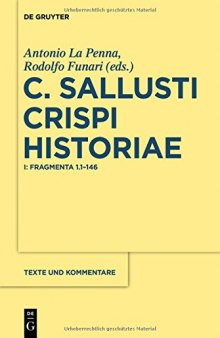 C. Sallusti Crispi Historiae I: Fragmenta 1.1-146