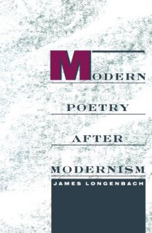 Modern Poetry after Modernism