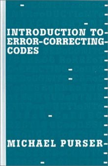 Introduction to Error-Correcting Codes (Artech House Telecommunications Library)