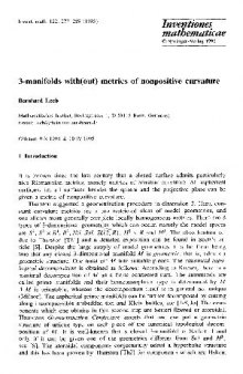 3-manifolds with(out) metrics of nonpositive curvature