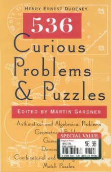 536 Curious Problems and Puzzles