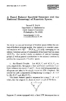 A based federer spectral sequence and the rational homotopy of function spaces