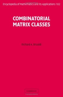 Combinatorial matrix classes