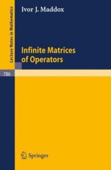 Infinite Matrices of Operators