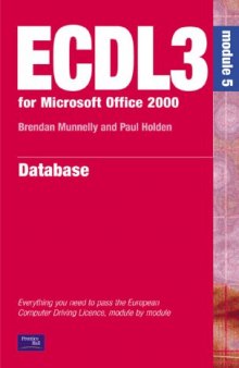 ECDL 2000 (ECDL3 for Microsoft Office 95 97) Database