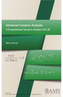 Advanced Complex Analysis: A Comprehensive Course in Analysis, Part 2B