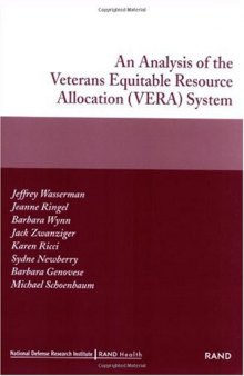 An Analysis of the Veterans Equitable Resource Allocation (VERA) System