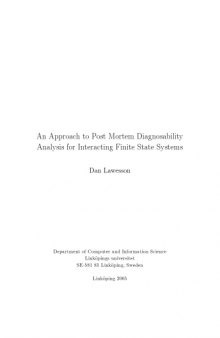 An approach to diagnosability analysis for interacting finite state systems