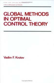 Global methods in optimal control theory