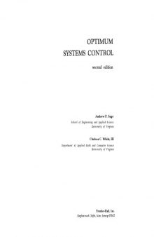 Optimum Systems Control
