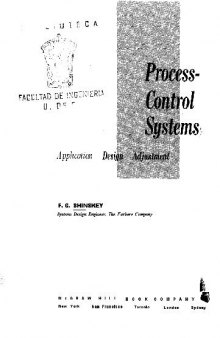 Process Control Systems: Application, Design, and Adjustment