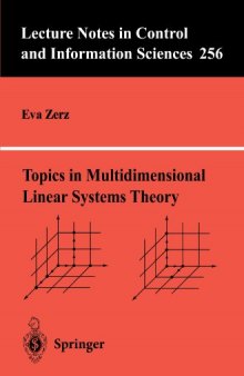Topics in Multidimensional Linear Systems Theory (Lecture Notes in Control and Information Sciences)