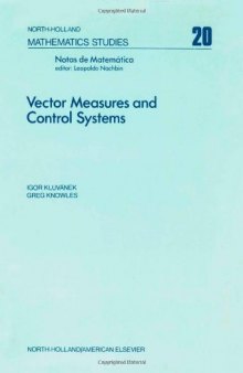Vector measures and control systems