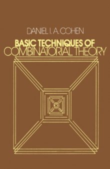 Basic techniques of combinatorial theory