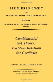 Combinatorial set theory: Partition relations for cardinals