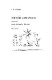 Combinatorics [Lecture notes]