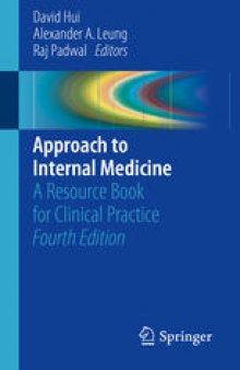 Approach to Internal Medicine: A Resource Book for Clinical Practice
