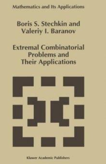 Extremal Combinatorial Problems and Their Applications