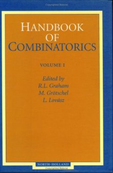 Handbook of Combinatorics, Volume I