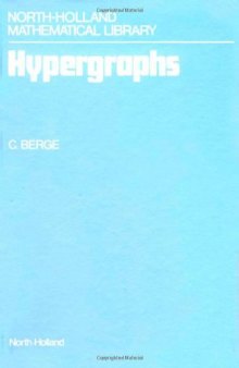 Hypergraphs: combinatorics of finite sets