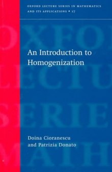 An Introduction to homogenization