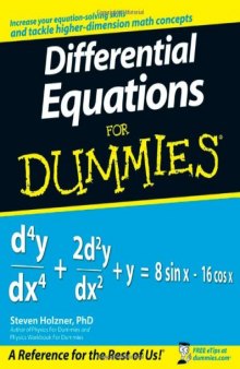 Differential Equations For Dummies (For Dummies (Math & Science))