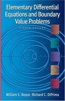 Elementary Differential Equations and Boundary Value Problems, 8th Edition