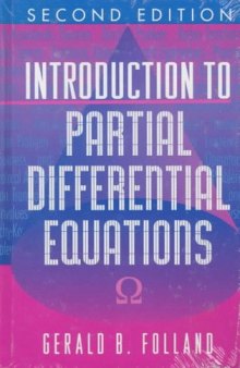 Introduction to Partial Differential Equations, 2nd Edition